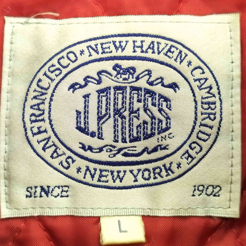 ジェイプレス J.PRESS 裏地キルティング P-COAT ピーコート メンズ JPN:L