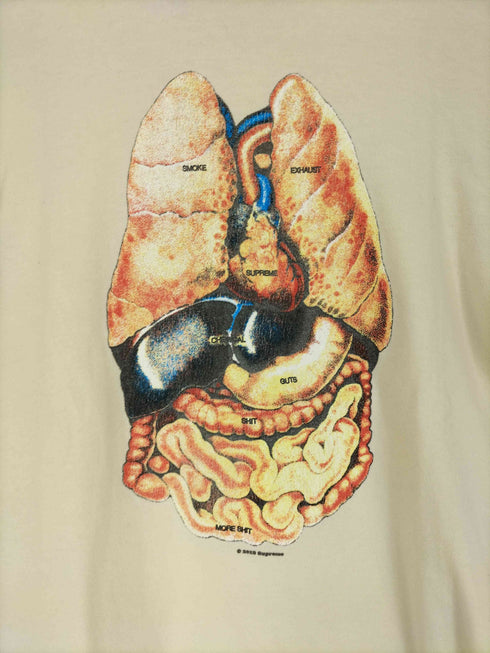 シュプリーム Supreme 18AW Guts tee ガッツ フロント プリント 半袖 Tシャツ メンズ S
