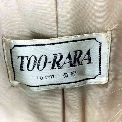 TOO-RARA リアルファー コート レディース JPN:9号