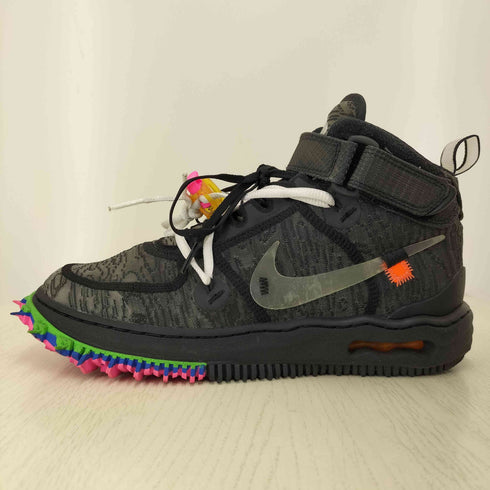 ナイキ NIKE Air Force 1 Mid Black エアフォース1 ミッド ブラック メンズ JPN:26.5