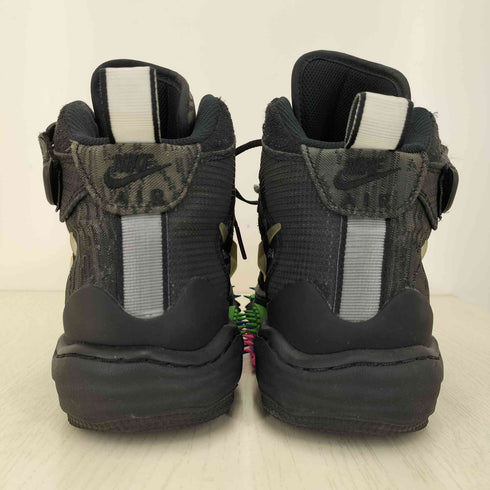 ナイキ NIKE Air Force 1 Mid Black エアフォース1 ミッド ブラック メンズ JPN:26.5