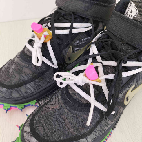 ナイキ NIKE Air Force 1 Mid Black エアフォース1 ミッド ブラック メンズ JPN:26.5
