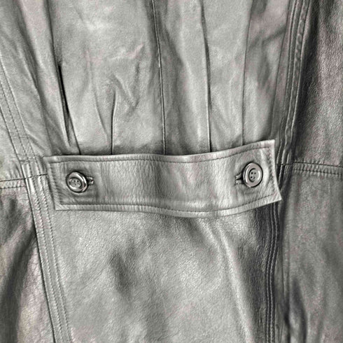 real leather テーラード リアルレザー ジャケット レディース