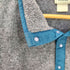 エルエルビーン L.L.Bean 90s ロゴ刺繍 バイカラー フリース スナップT プルオーバー メンズ