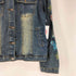 ICHIOKU JDS JEANS 総柄 平成 星 バタフリー ラメ デニムジャケット Y2K レディース