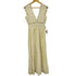 ザラ ZARA レースプリーツギャザーノースリーブワンピース レディース import:S