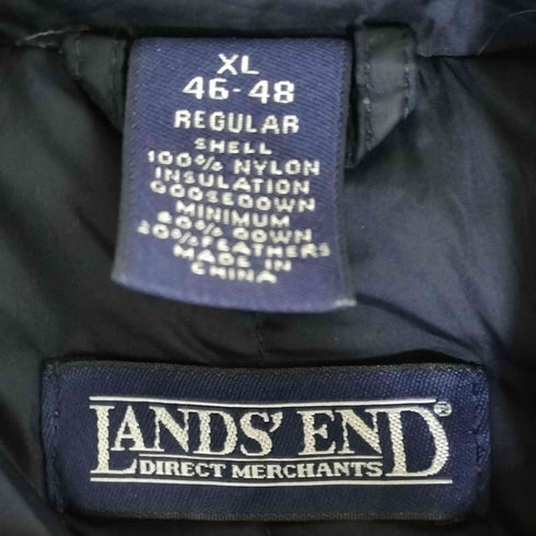 ランズエンド LANDS END スナップボタン ダウン ベスト メンズ import:XL