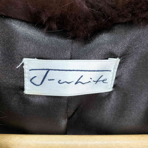 j-white real fur リアルファー ジャケット レディース