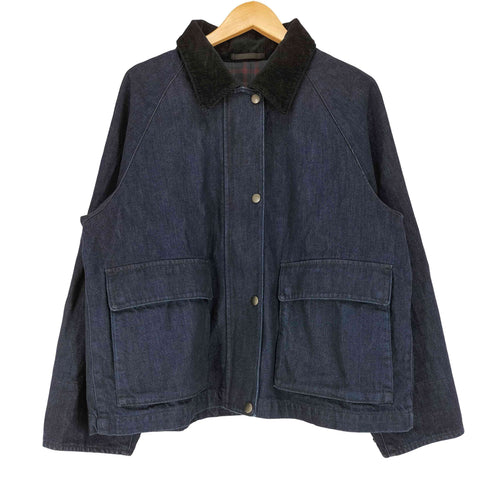 ユニクロ UNIQLO ユーティリティ ショート デニム ジャケット レディース XL
