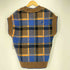 アダーエラー ADER error 21AW joyce knit vest チェック ニット ベスト メンズ A2