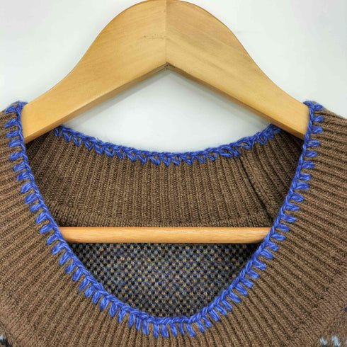 アダーエラー ADER error 21AW joyce knit vest チェック ニット ベスト メンズ A2