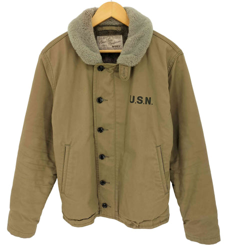 アヴィレックス AVIREX N-1 PLANE JACKET N-1 プレーン デッキジャケット メンズ import:XL