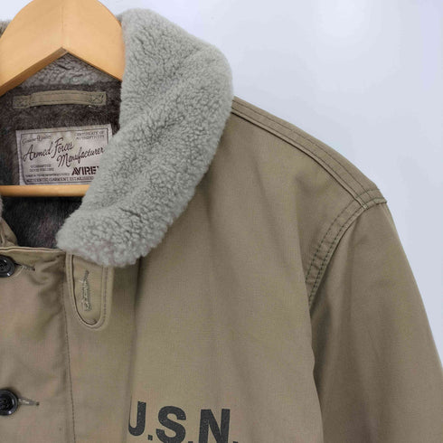アヴィレックス AVIREX N-1 PLANE JACKET N-1 プレーン デッキジャケット メンズ import:XL