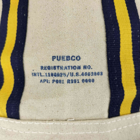 プエブコ PUEBCO カレッジ プリント キャンバス トートバッグ レディース