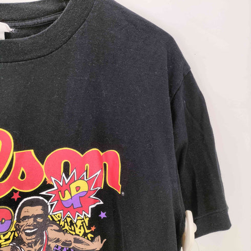 ウィルソン Wilson 90S バスケットボール プリント Tシャツ 裾 袖 シングル メンズ JPN:L