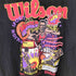 ウィルソン Wilson 90S バスケットボール プリント Tシャツ 裾 袖 シングル メンズ JPN:L