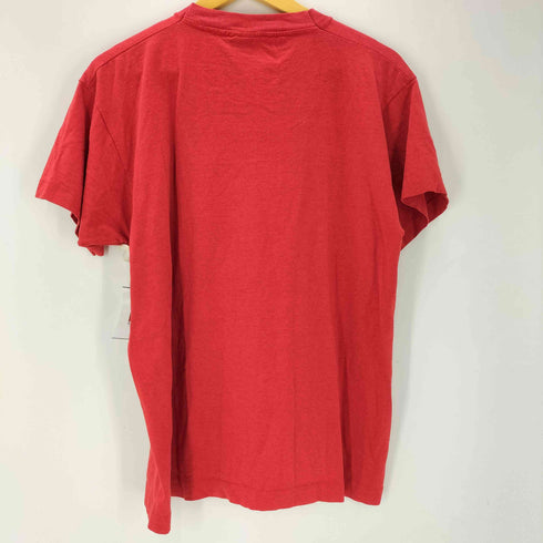 フルーツオブザルーム FRUIT OF THE LOOM 90S USA製 BEST タグ ロバ アニマル プリント Tシャツ裾 袖 シングル メンズ import:L