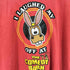 フルーツオブザルーム FRUIT OF THE LOOM 90S USA製 BEST タグ ロバ アニマル プリント Tシャツ裾 袖 シングル メンズ import:L