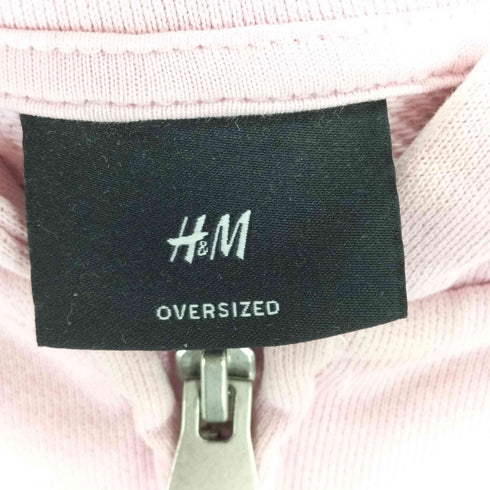 エイチアンドエム H&M オーバーサイズフィット フルジップスウェットパーカー メンズ M