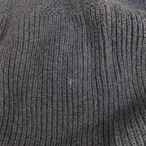 エルエルビーン L.L.Bean 80s~90s USA製 リブ編み ヘンリーネック コットンニット メンズ import:L