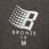 ブロンズ BRONZE B Logo Rug Tee ロゴ ラグ バックプリント 半袖 Tシャツ メンズ M