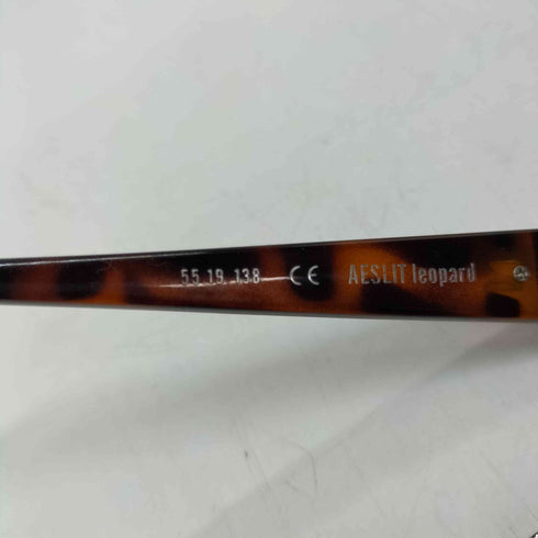 BLUE ELEPHANT ブルーエレファント AESLIT leopard メガネ 眼鏡 メンズ ONE SIZE