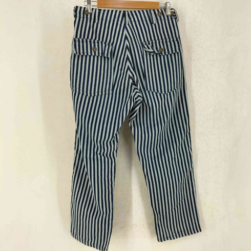 UNITED GARMENT CLOTHING ヒッコリーストライプ ストレート パンツ メンズ M