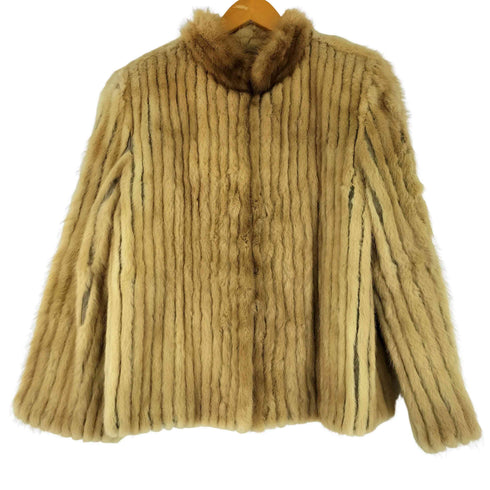 サガミンク SAGA MINK 銀サガ mink fur ミンクファージャケット レディース JPN:13号