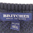 BRITCHES ブリチズ ブラックウォッチ Vネック コットン ニット ベスト メンズ L