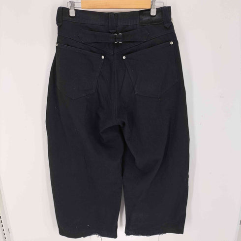 ABUKU ワイドタックデニムパンツ メンズ L