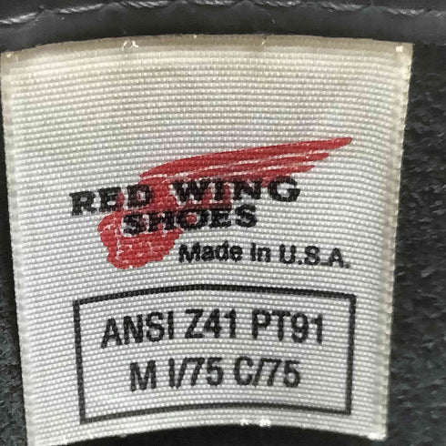 レッドウィング RED WING 90S USA製 プリント羽タグ PT91 engineer boots エンジニアブーツ メンズ 7D