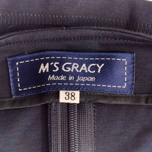 エムズグレイシー Ms GRACY ペプラムデザイン ウエストシェイプ カットソー レディース JPN:38