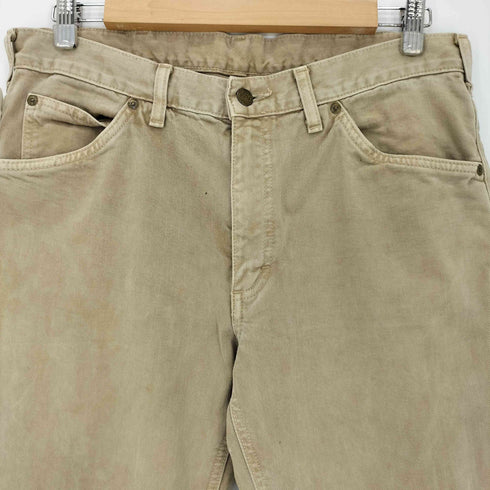 リー Lee M.R ブーツカット フレア ブラウン デニム パンツ メンズ 34×33