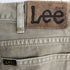 リー Lee M.R ブーツカット フレア ブラウン デニム パンツ メンズ 34×33