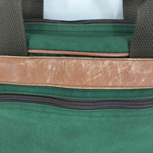 エルエルビーン L.L.Bean 80s~90s レザー切替 キャンバス 2way トート ビジネスバッグ メンズ