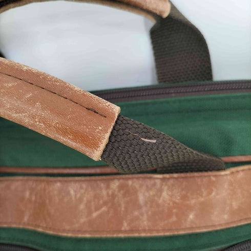 エルエルビーン L.L.Bean 80s~90s レザー切替 キャンバス 2way トート ビジネスバッグ メンズ