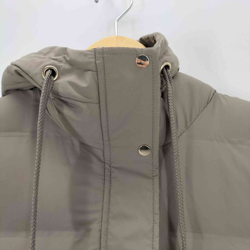 ザラ ZARA 中綿 ロングベスト レディース import:S