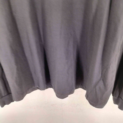 is not available イズ ノット アベイラブル ウール クルーネック 長袖 Tシャツ メンズ 3