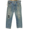 リーバイス Levis 2002年10月製造 フィリピン製 ボタン裏359 501 クラッシュ ダメージ加工デニムパンツ メンズ W36×L31