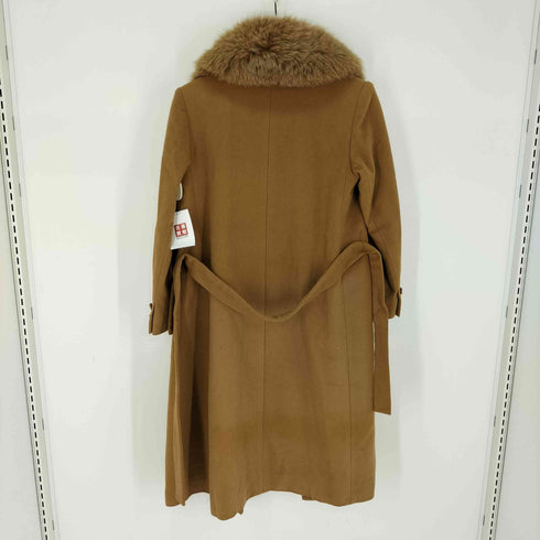 Piero Chiesa フェイクファー付き ロングコート レディース