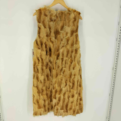 real fur リアルファー ベスト レディース