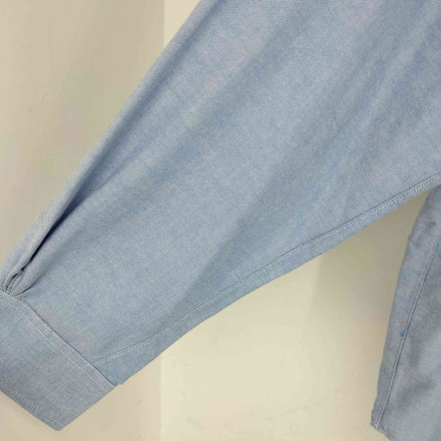 ブルックスブラザーズ BROOKS BROTHERS 80-90s USA製 MAKERS コットン ポリエステル 長袖 ボタンダウンシャツ メンズ 16 1/2-4