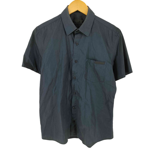 プラダ PRADA レギュラーカラー 半袖シャツ メンズ JPN:40