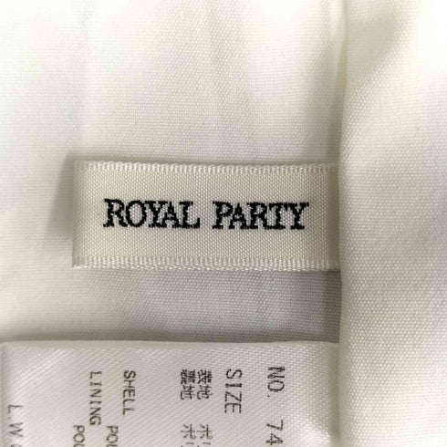 ロイヤルパーティー ROYAL PARTY シアー ジャガード シャーリングベア マキシ ワンピース レディース FREE