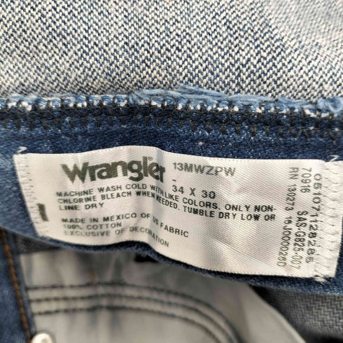 ラングラー Wrangler プレウォッシュ カウボーイカットジーンズ テーパード デニムパンツ メンズ US:34-35