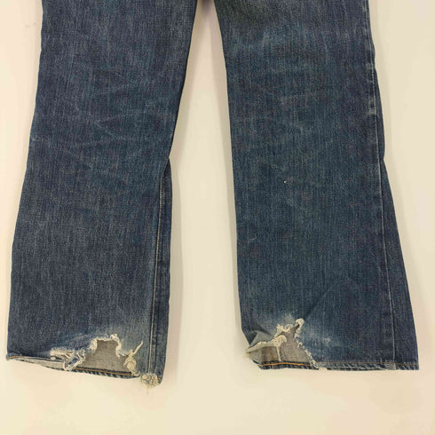 リーバイス Levis 70s 後期 USA製 ボタン裏23 684 オレンジタブ 42 TALON プリシュランク ビッグベル フレア ベルボトムデニム メンズ