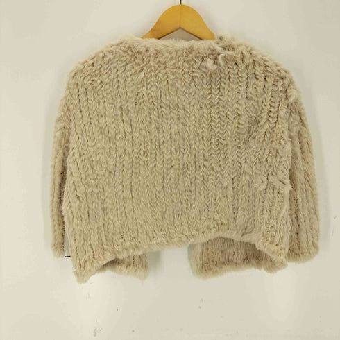 スーナウーナ Sunauna real fur リアルファー カーディガン レディース JPN:38