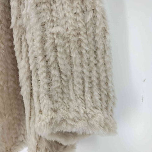 スーナウーナ Sunauna real fur リアルファー カーディガン レディース JPN:38