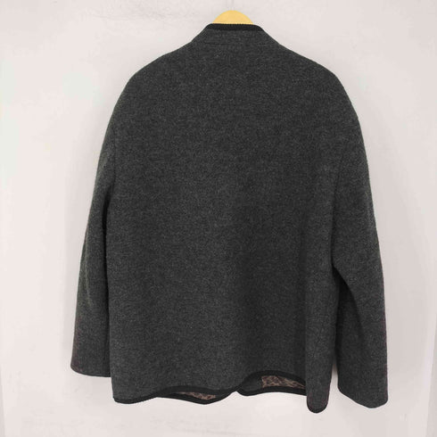 CANDA C&A DALSASSO ダルサッソ スタンドカラー ウールジャケット メンズ