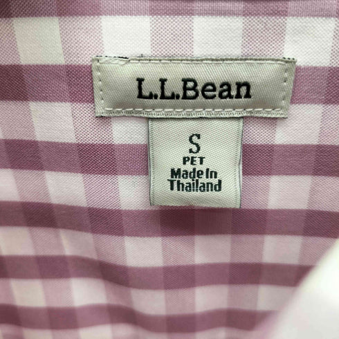 エルエルビーン L.L.Bean Wrinkle Free ギンガムチェック L/S シャツ レディース JPN:S